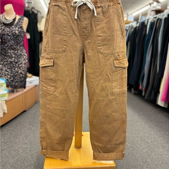 Gap Denim ladies Med brown cargo jeans - Picture 1 of 7